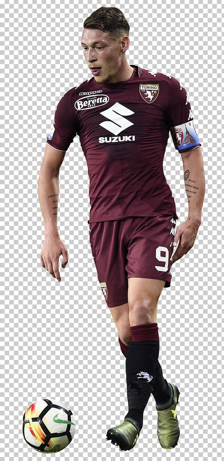 Andrea Belotti Jersey Torino F.C. Italy National Football Team Serie A PNG, Clipart, Ball, Clothing, Football, Football Player, Italy National Football Team Free PNG Download