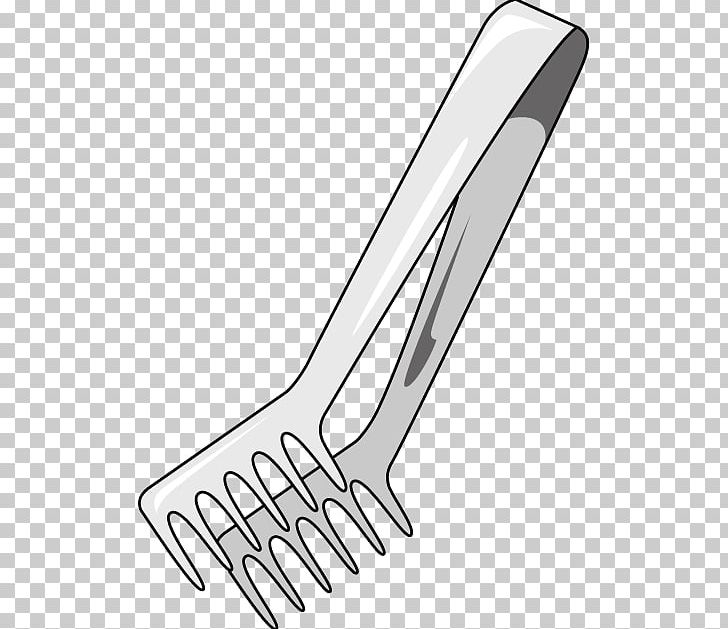 Cooking Illustration Product Design Kitchen Tongs PNG, Clipart, Angle, Black And White, Cooking, Cooking Wok, Cookware Free PNG Download