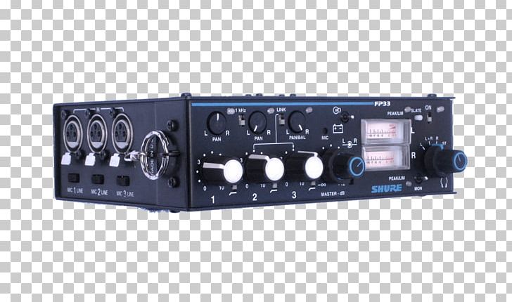 Microphone Audio Mixers Shure Stereophonic Sound PNG, Clipart, Audio, Audio Equipment, Audio Mixers, Audio Power Amplifier, Audio Receiver Free PNG Download