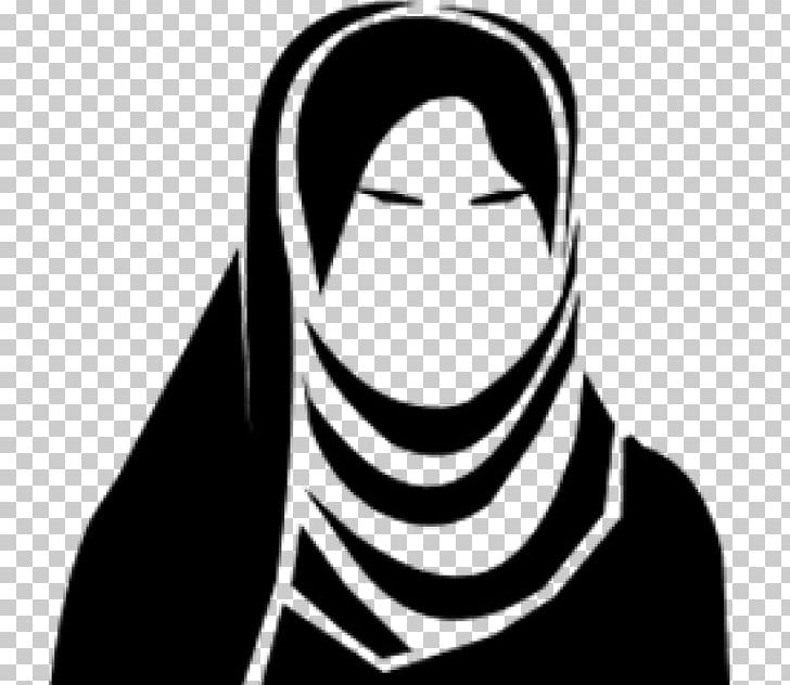 Hijab Computer Icons Woman PNG, Clipart, Black, Black And White, Clip Art, Computer Icons, Face Free PNG Download