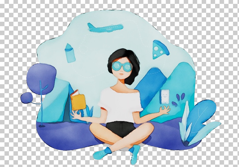 Cartoon Plastic Inflatable Sitting Leisure PNG, Clipart, Cartoon, Inflatable, Leisure, Paint, Plastic Free PNG Download