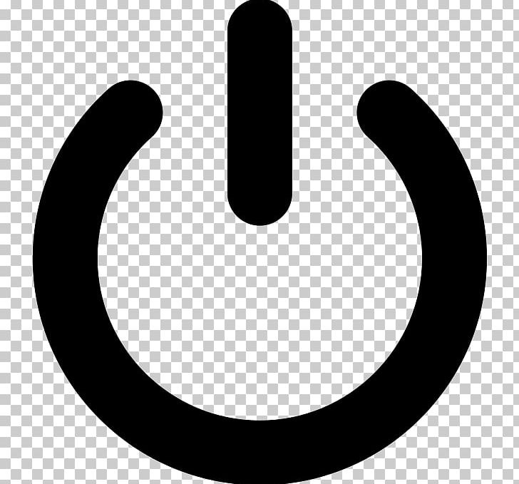 Power Symbol Computer Icons PNG, Clipart, Black And White, Button, Circle, Computer, Computer Icons Free PNG Download