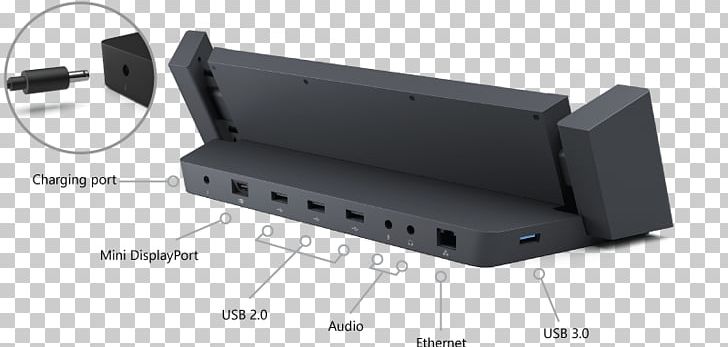 Surface Pro 2 Surface Pro 3 Surface Pro 4 Docking Station PNG, Clipart, Angle, Automotive Exterior, Auto Part, Displayport, Docking Station Free PNG Download