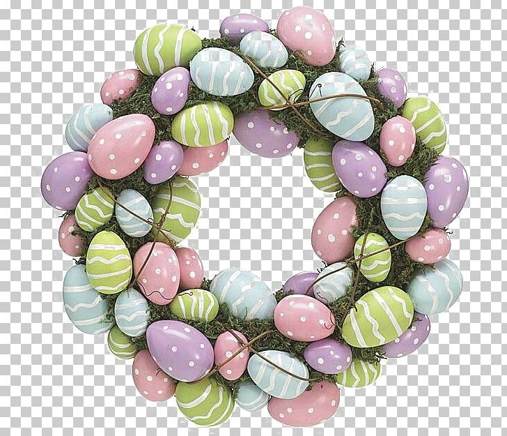 Easter Egg Portable Network Graphics Wreath PNG, Clipart, Bead, Crown, Easter, Easter Egg, Fashion Accessory Free PNG Download