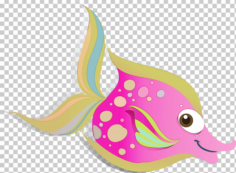 Pink Cartoon Fish Fish PNG, Clipart, Cartoon, Fish, Paint, Pink, Watercolor Free PNG Download