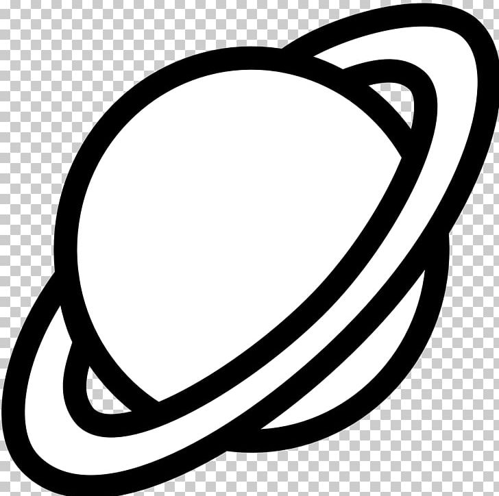 Planet Black And White Saturn Solar System PNG, Clipart, Black And White, Circle, Clip Art, Coloring Book, Free Content Free PNG Download