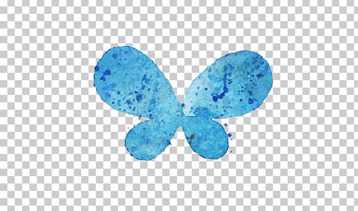 Butterfly Watercolor Painting Crayon PNG, Clipart, Aqua, Azure, Blue, Blue Butterfly, Bow Free PNG Download