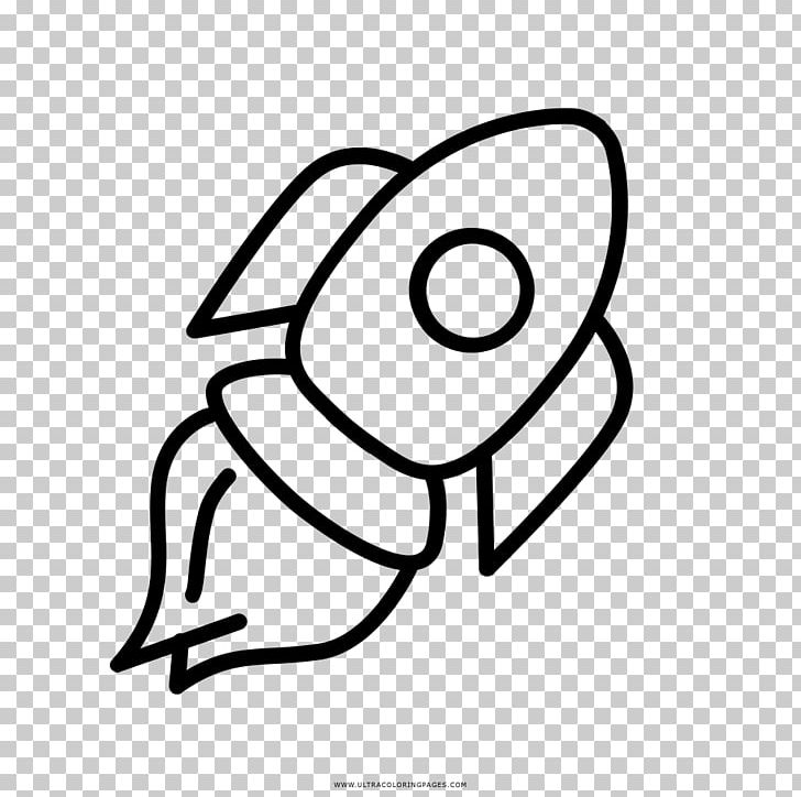 Drawing Black And White Coloring Book Rocket Line Art PNG, Clipart, Angle, Area, Artwork, Black, Black And White Free PNG Download