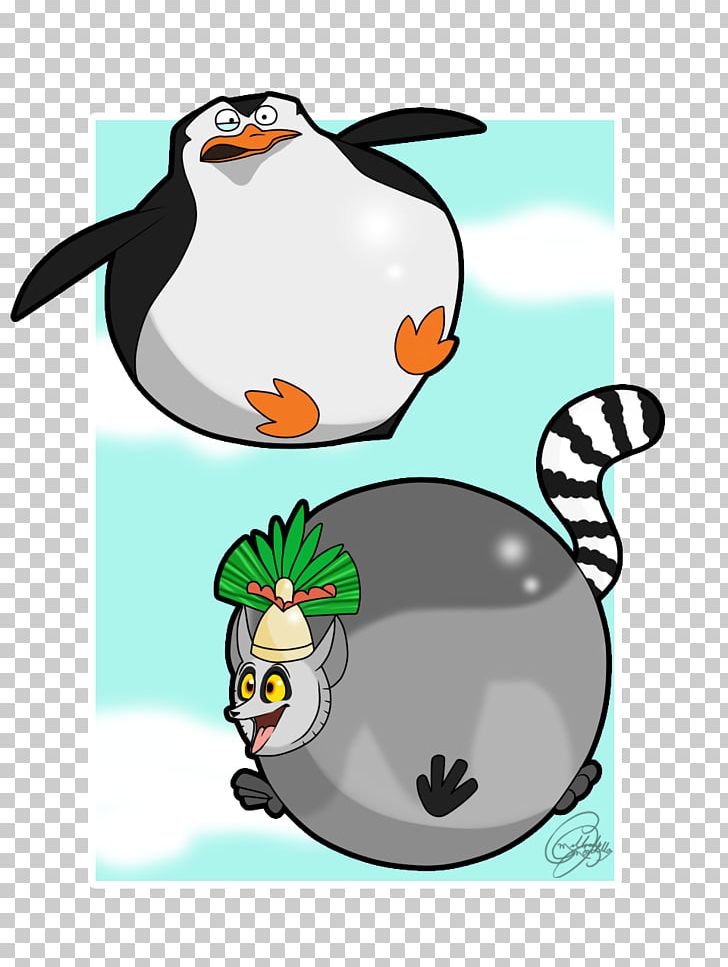Penguin Flightless Bird Madagascar Reaction PNG, Clipart, All Hail King Julien, Artwork, Beak, Bird, Deviantart Free PNG Download