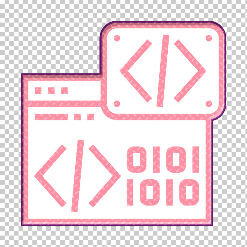Code Icon Programming Icon Binary Code Icon PNG, Clipart, Binary Code Icon, Code Icon, Line, Logo, Magenta Free PNG Download