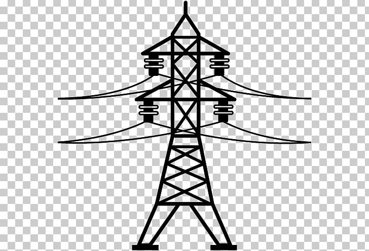 Electric Power Transmission Electrical Grid Electricity Transmission Tower PNG, Clipart, Angle, Artwork, Black And White, Electricity, Electric Power Free PNG Download