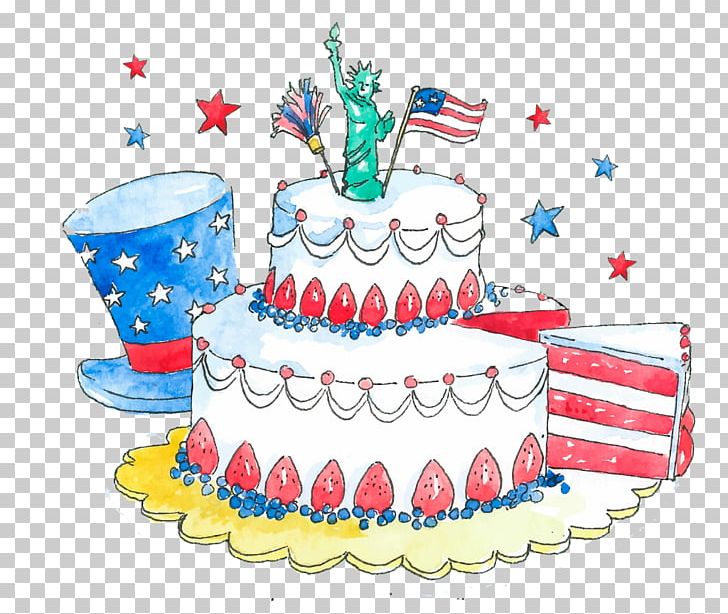 Independence Day United States Declaration Of Independence Portable Network Graphics PNG, Clipart, 4 July, Birthday, Birthday Cake, Cake, Cake Decorating Free PNG Download