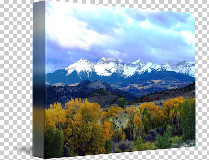 Gallery Wrap Telluride Mount Scenery Wilderness Nature PNG, Clipart, Biome, Canvas, Colorado, Ecosystem, Fell Free PNG Download