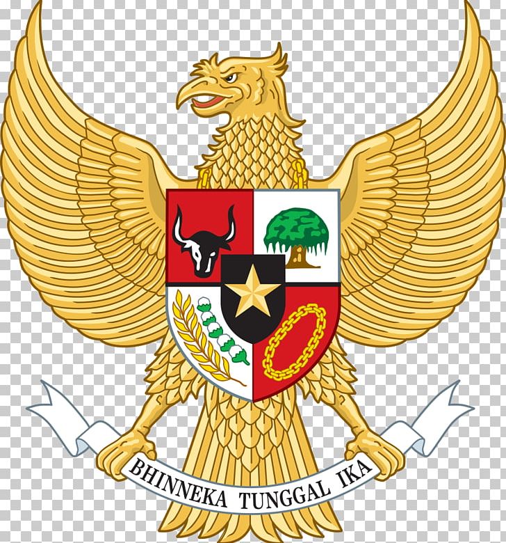 National Emblem Of Indonesia Garuda Symbol Pancasila PNG, Clipart, Coat Of Arms, Crest, Emblem Of Thailand, Fictional Character, Garuda Free PNG Download