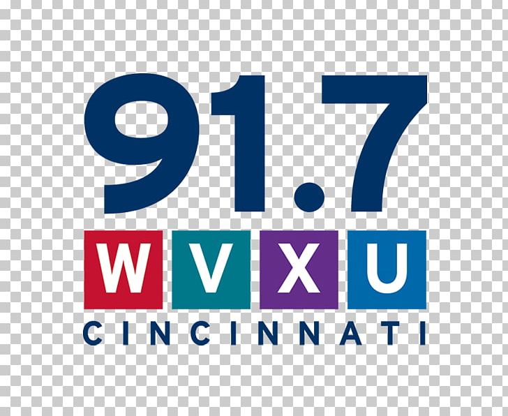 Cincinnati WVXU WMUB FM Broadcasting Internet Radio PNG, Clipart, Area, Blue, Brand, Broadcasting, Cincinnati Free PNG Download