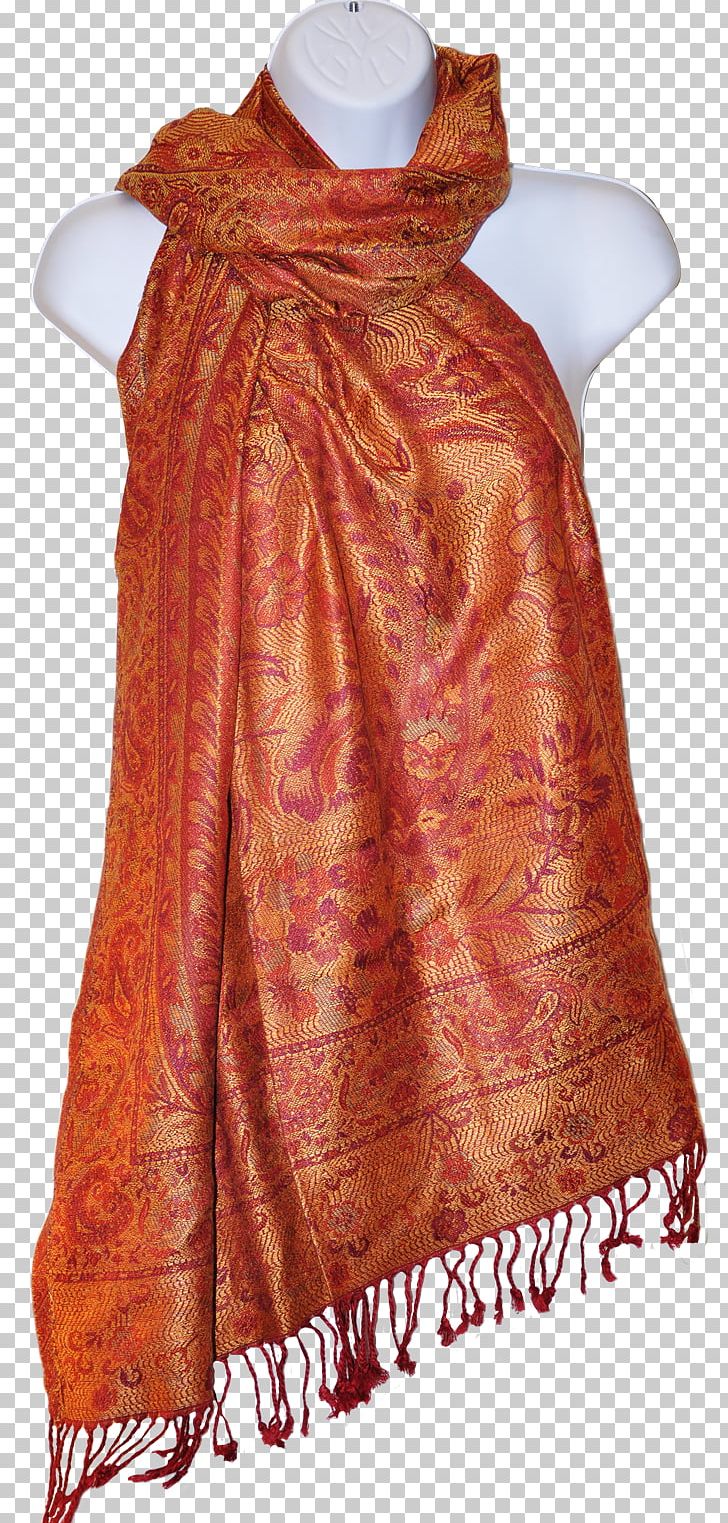 Shawl Scarf Pashmina Silk Paisley PNG, Clipart, Check, Clothing, Coral, Day Dress, Dress Free PNG Download