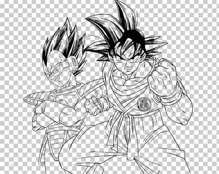 Vegeta Goku Trunks Baby Frieza PNG, Clipart, Anime, Arm, Artwork, Baby, Black Free PNG Download