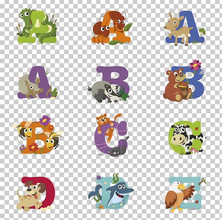 Alphabet Letter Animal PNG, Clipart, Alphabet, Animal, Animal Figure, Cartoon, Character Free PNG Download