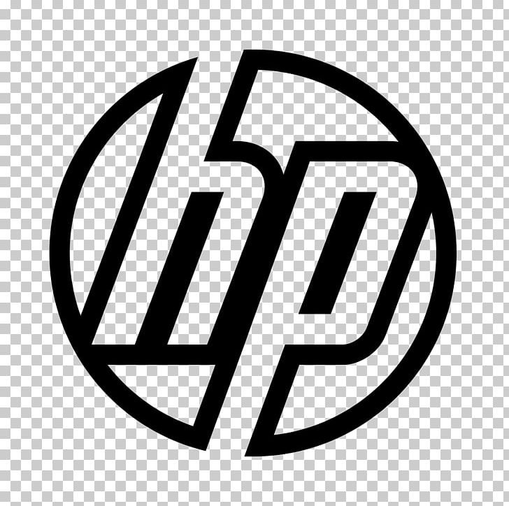 Hewlett-Packard Computer Icons Dell PNG, Clipart, Area, Black And White, Brand, Brands, Circle Free PNG Download