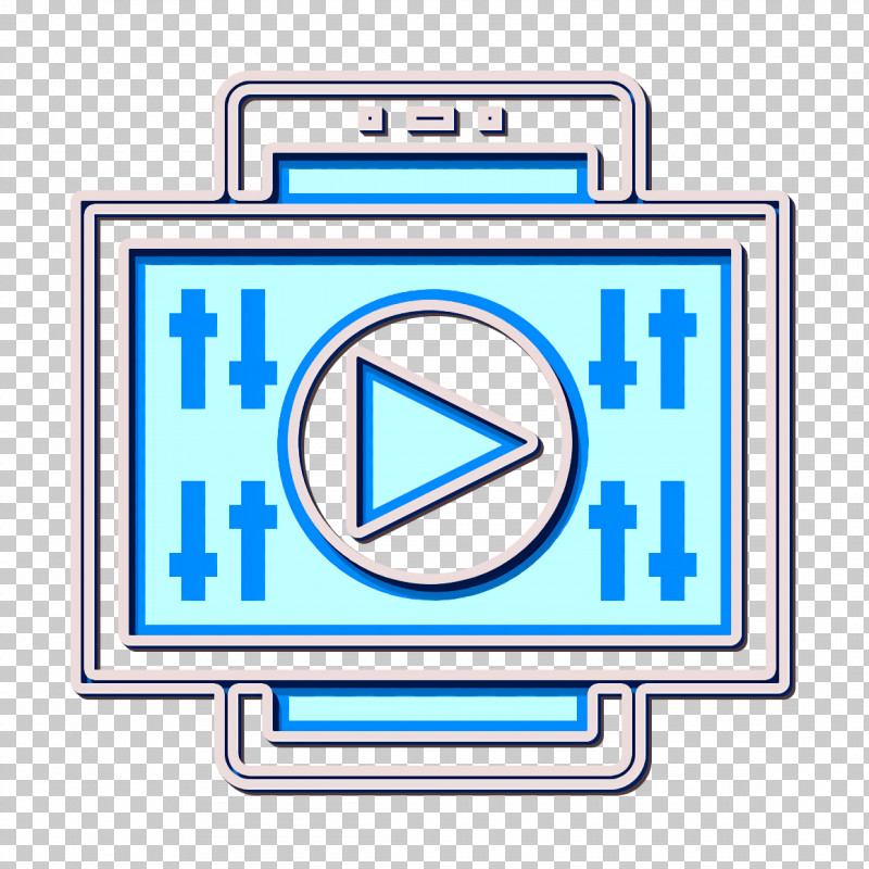 Mobile Interface Icon Ui Icon Video Icon PNG, Clipart, Computer Icon, Electric Blue, Line, Mobile Interface Icon, Rectangle Free PNG Download