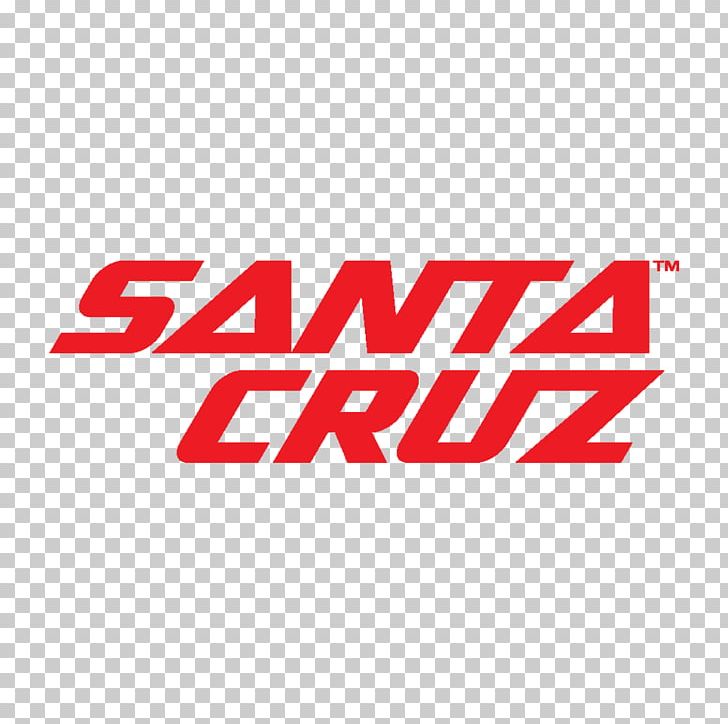 Santa Cruz Bicycles Logo Brand Font PNG, Clipart, Area, Brand, Line, Logo, Red Free PNG Download