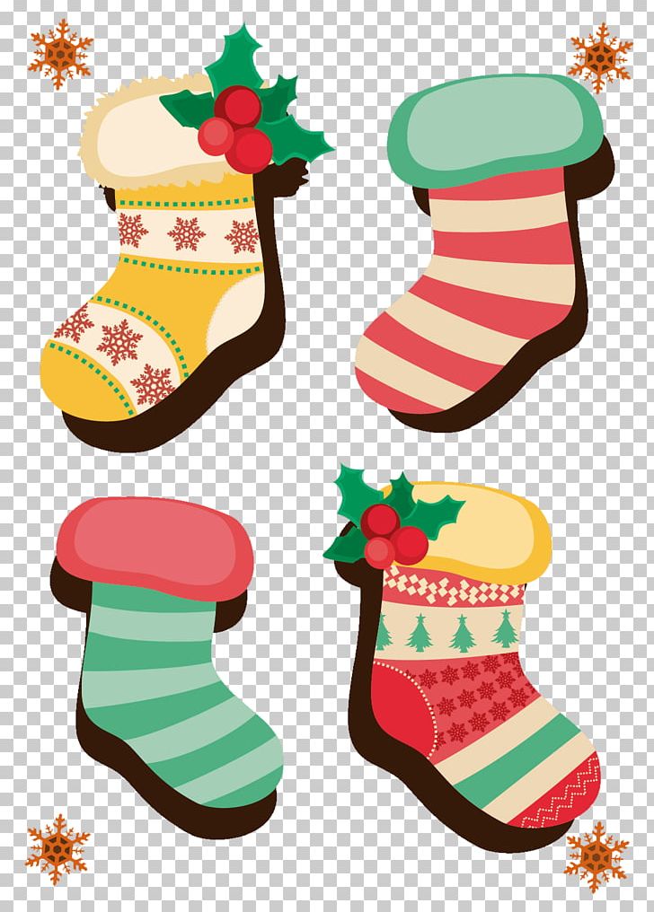 Shoe Sock PNG, Clipart, Baby Socks, Cartoon Socks, Christmas, Christmas Decoration, Christmas Ornament Free PNG Download