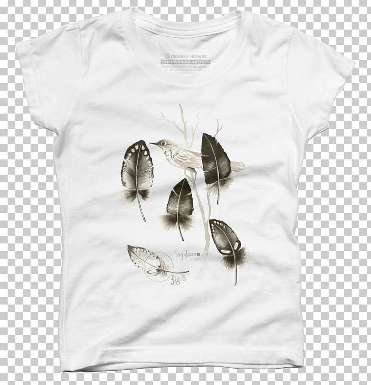 T-shirt Drawing Mullet PNG, Clipart, Bird, Clothing, Design By Humans, Domino, Drawing Free PNG Download