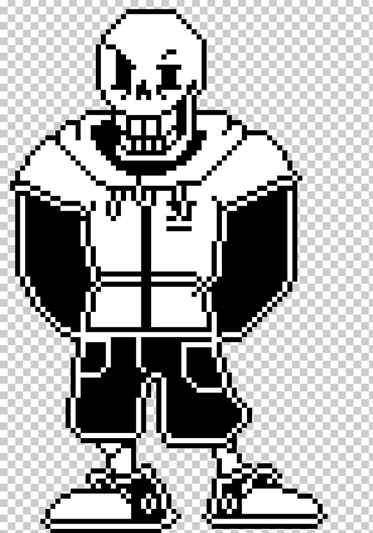 Undertale PAPYRUS Sprite Schurman Retail Group PNG, Clipart, Art, Black, Black And White, Digital Art, Fictional Character Free PNG Download