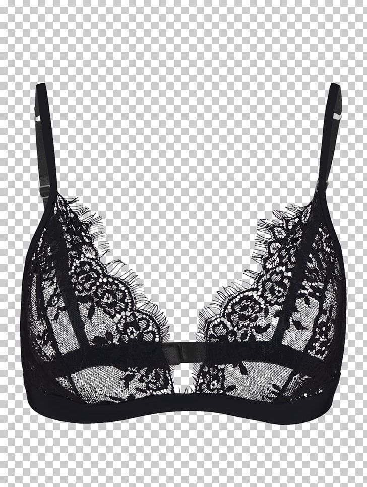 Black Lacy Transparent Bra On White Background Stock Photo, Picture and  Royalty Free Image. Image 91290026.