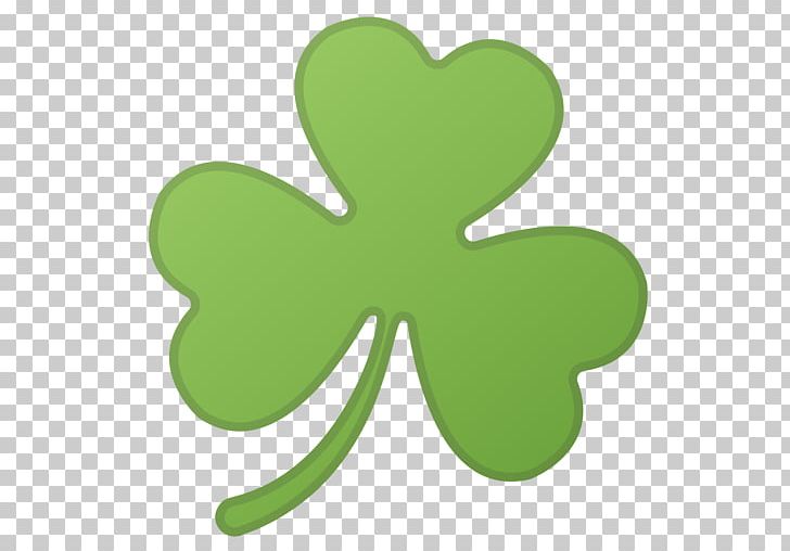 Emoji Shamrock Four-leaf Clover Noto Fonts PNG, Clipart, Android Oreo, Clover, Computer Icons, Emoji, Emojipedia Free PNG Download