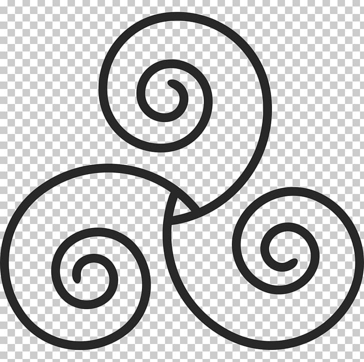 Triskelion Celtic Knot Symbol Triple Goddess Triquetra PNG, Clipart, Area, Black And White, Body Jewelry, Celtic Knot, Celts Free PNG Download