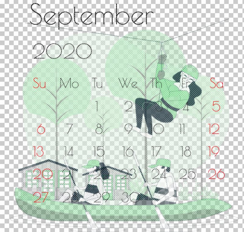 September 2020 Printable Calendar September 2020 Calendar Printable September 2020 Calendar PNG, Clipart, Cartoon, Creative Work, Flat Design, Logo, Printable September 2020 Calendar Free PNG Download