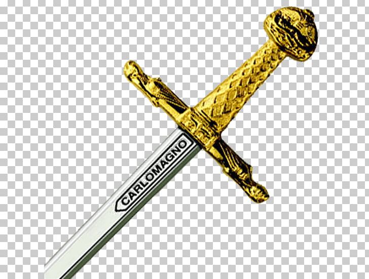 Sword Charlemagne PNG, Clipart, Charlemagne, Cold Weapon, Gold Sword, Sword, Weapon Free PNG Download