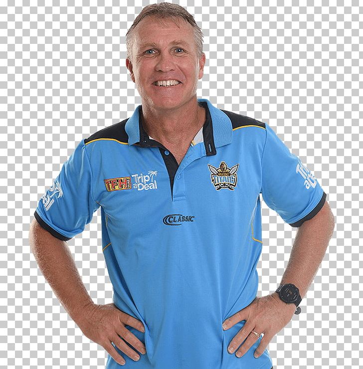 Gold Coast Titans Garth Brennan National Rugby League Penrith Panthers Sydney Roosters PNG, Clipart, Blue, Clothing, Coach, Electric Blue, Gold Coast Titans Free PNG Download