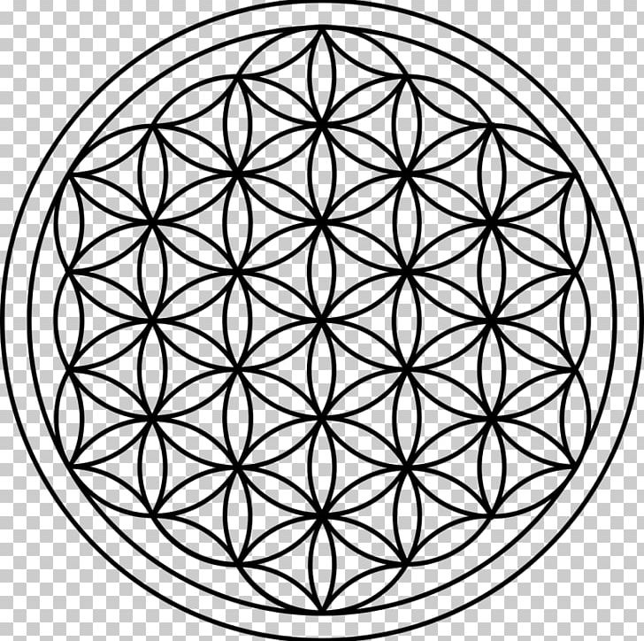 Sacred Geometry Overlapping Circles Grid Drawing PNG, Clipart, Area, Art, Black And White, Circle, Drawing Free PNG Download
