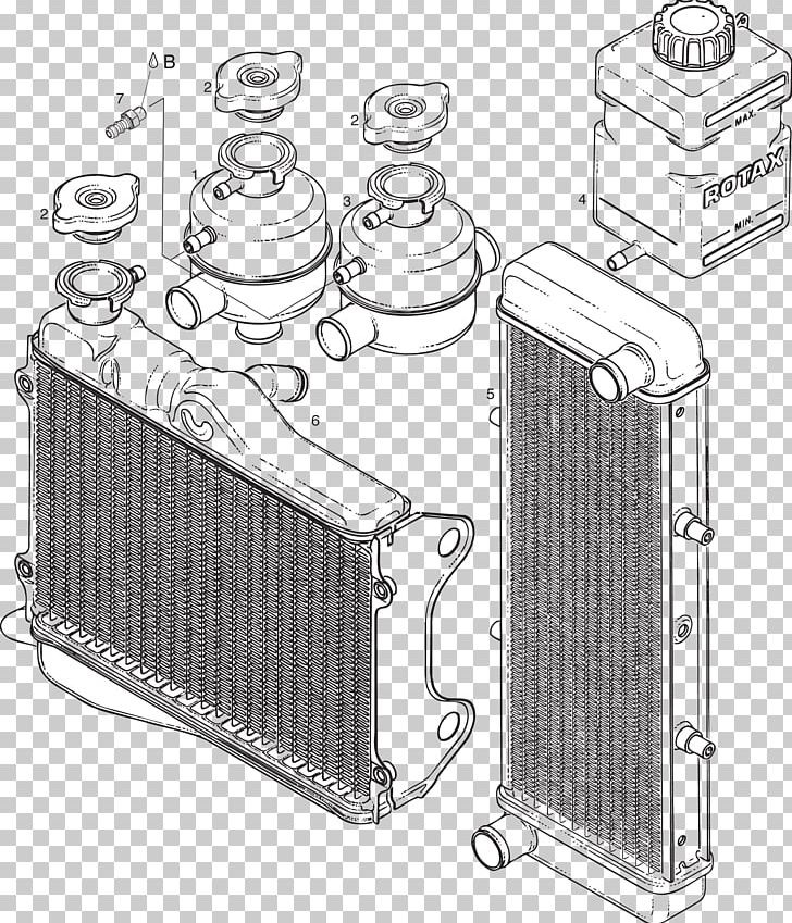 Denney Kitfox BRP-Rotax GmbH & Co. KG Rotax 582 Internal Combustion Engine Cooling PNG, Clipart, Aircraft Engine, Angle, Auto Part, Black And White, Brprotax Gmbh Co Kg Free PNG Download