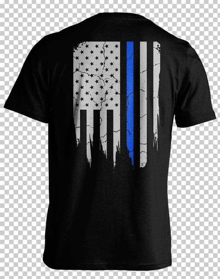 T-shirt Thin Blue Line Clothing Top PNG, Clipart, Active Shirt, Black, Brand, Clothing, Couponcode Free PNG Download