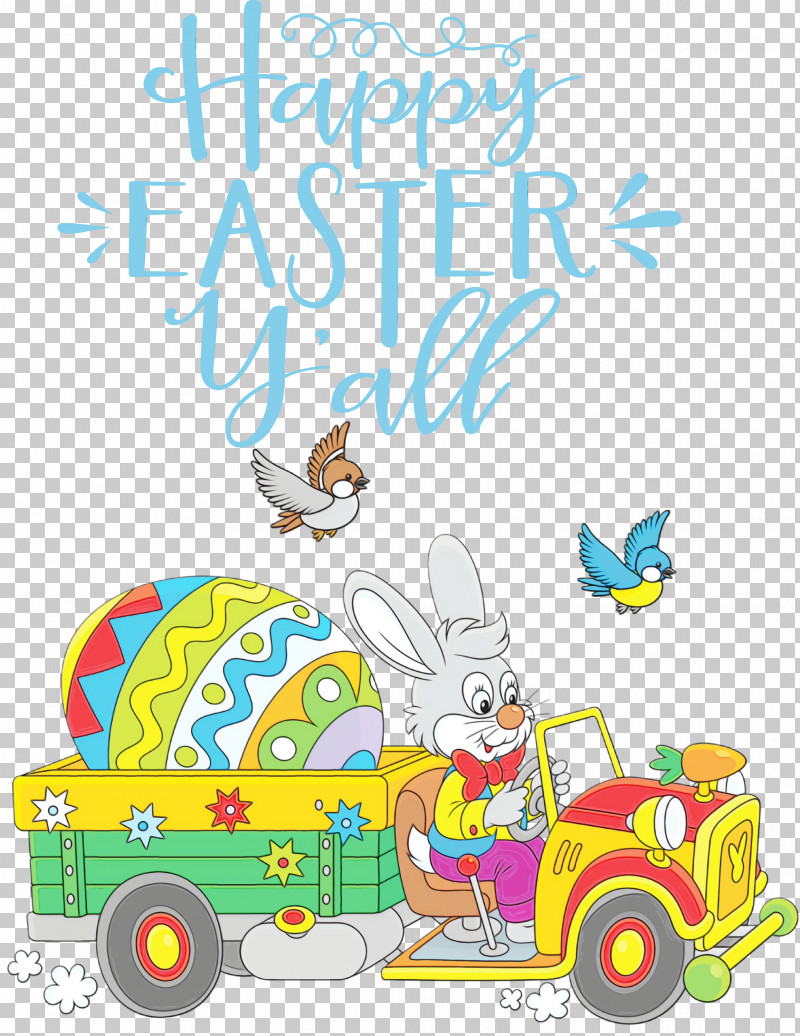Royalty-free Poster Cartoon PNG, Clipart, Cartoon, Easter, Easter Sunday, Happy Easter, Paint Free PNG Download