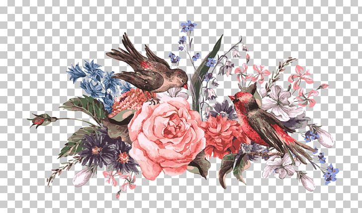 Bird Flower Stock Illustration Illustration PNG, Clipart, Art, Artificial Flower, Christmas Card, Computer Wallpaper, Design Free PNG Download