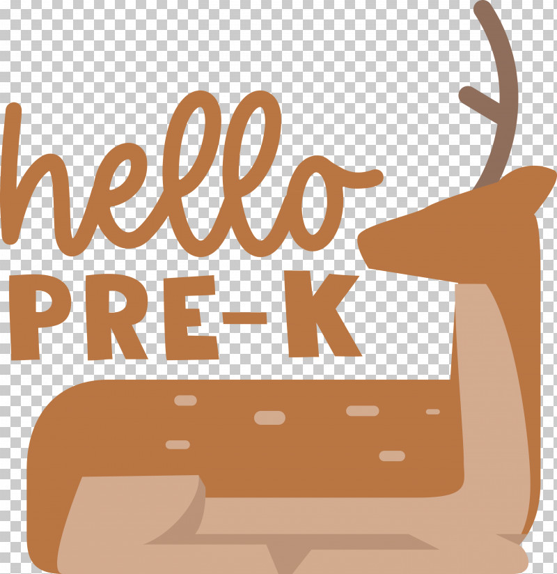 HELLO PRE K Back To School Education PNG, Clipart, Antler, Back To School, Cartoon, Deer, Education Free PNG Download