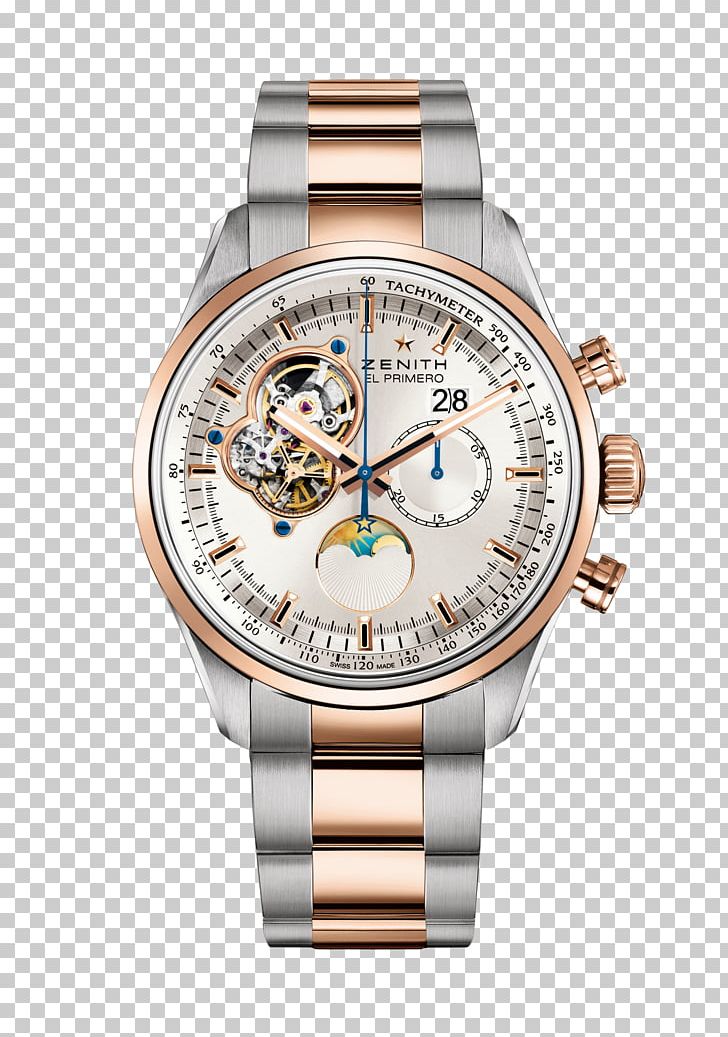 Zenith Chronograph Watch TAG Heuer Clock PNG, Clipart, Accessories, Brand, Chronograph, Clock, Diamond Free PNG Download