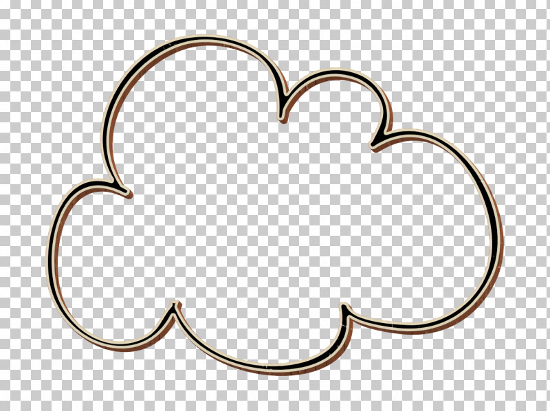 Weather Icon Cloud Icon Social Media Hand Drawn Icon PNG, Clipart, Cloud Icon, Cloud Sketched Shape Icon, Geometry, Human Body, Jewellery Free PNG Download