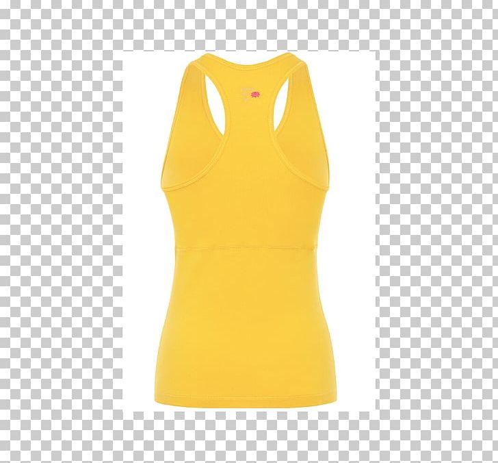 Sleeveless Shirt Yellow T-shirt White Color PNG, Clipart, Active Tank, Black, Blue, Clothing, Color Free PNG Download