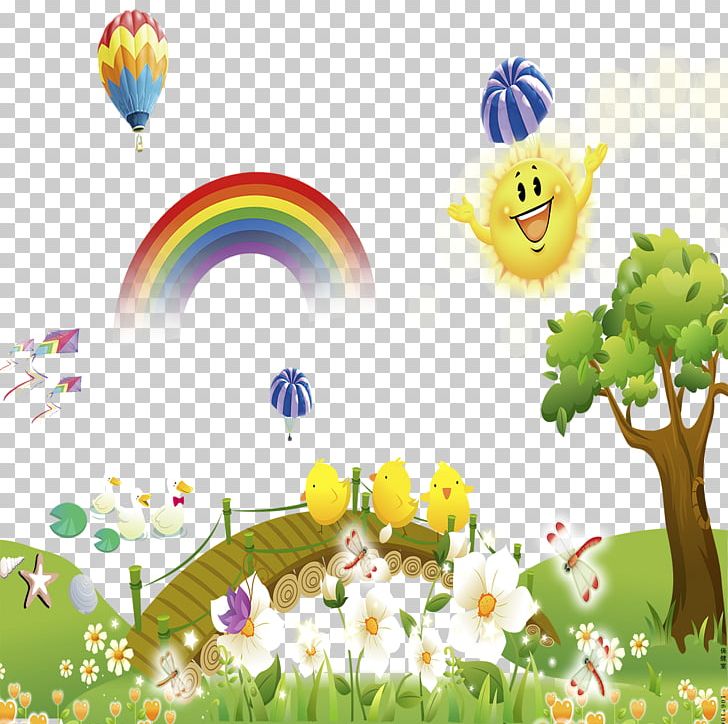 Kindergarten Panels PNG, Clipart, Balloon, Biome, Bridge, Cartoon, Computer Wallpaper Free PNG Download