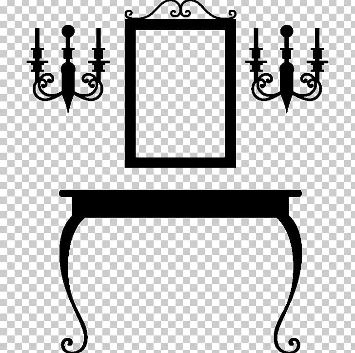 Table Wall Decal Furniture Ornament PNG, Clipart, Arabesk, Bedroom, Black And White, Chandelier, Designer Free PNG Download