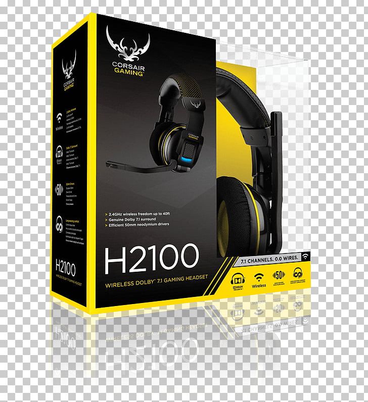 Corsair Components 7.1 Surround Sound Headset Corsair H1500 Corsair Gaming H2100 PNG, Clipart,  Free PNG Download
