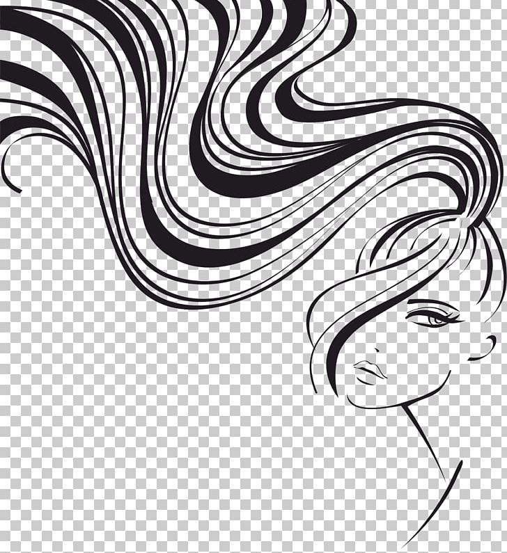 Hairstyle Beauty Parlour Woman PNG, Clipart, Are, Art, Artwork, Beauty, Black Free PNG Download
