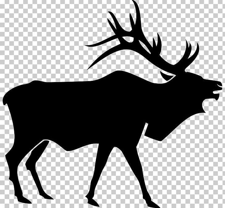 Elk Hunting PNG, Clipart, Animals, Antler, Artwork, Black And White, Cattle Like Mammal Free PNG Download