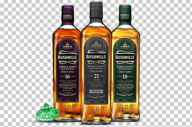 Old Bushmills Distillery Irish Whiskey Single Malt Whisky PNG, Clipart, Bottle, Bushmills, Distilled Beverage, Glass Bottle, Irish Cuisine Free PNG Download