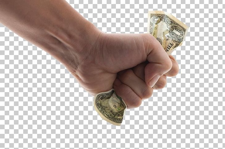 money in hand png